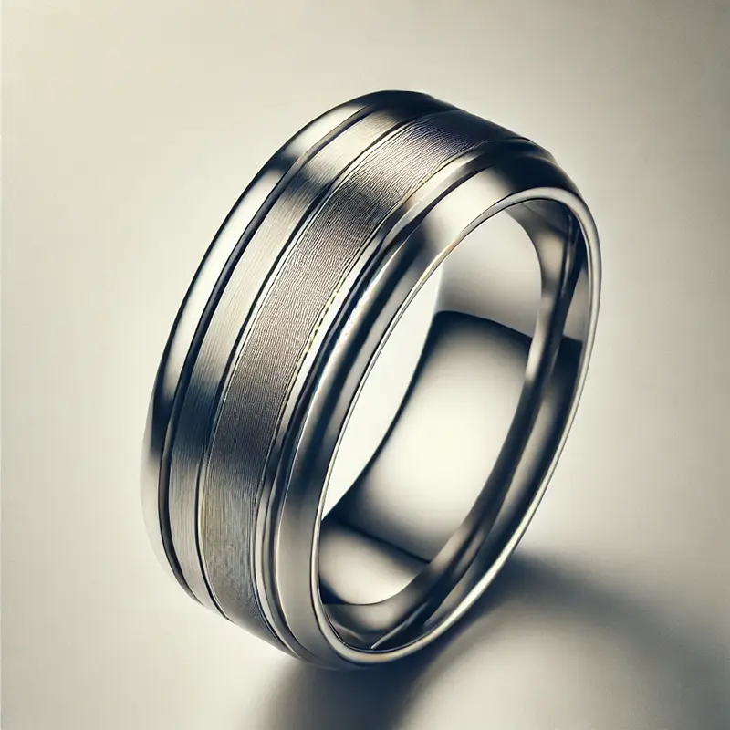 bague en acier inoxydable